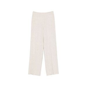 Via Masini 80 Women's Trousers Beige